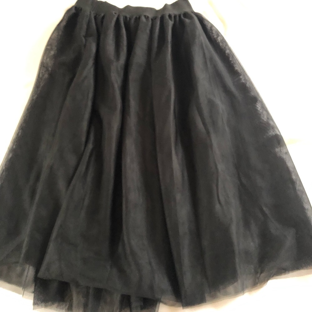 Tulle mesh skirt